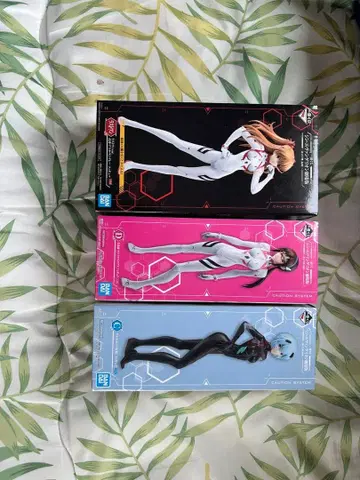 에반게리온 피규어 3체 세트