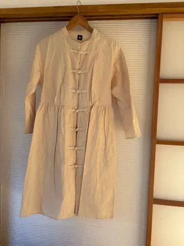 merlot 차이나 버튼 롱 원피스 원피스