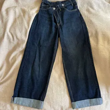 [ ZARA ] 데님 다크 블루 EUR34