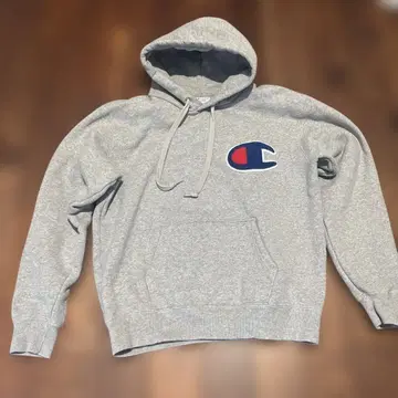 Champion 그레이 후드티 L 사이즈