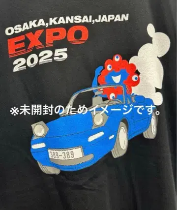 [ 미개봉 새상품 ] 간사이 만박 미야쿠미야쿠 로드스터 T셔츠 L 블랙