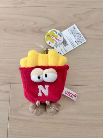 미사용 새상품 니키 NICI 키링 야미 브라더스 프라이드 감자