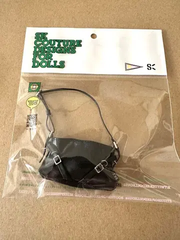 인형용 백 블랙