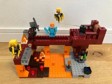 레고 마인크래프트 21154 블레이즈 브릿지에서의 전투