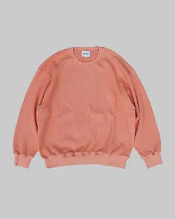 FAKE STANCE 와플 맨투맨 트레이닝복 핑크