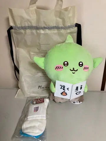 치이카와 고블린 봉제 인형 센과 치히로 양말 2켤레