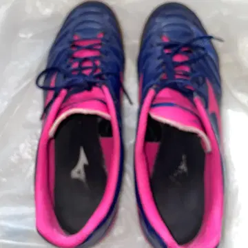 Mizuno 모렐리아 축구화 네이비/핑크