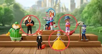 TOP TOY 디즈니 주토피아 닉 윈드 댄서 시장 주디