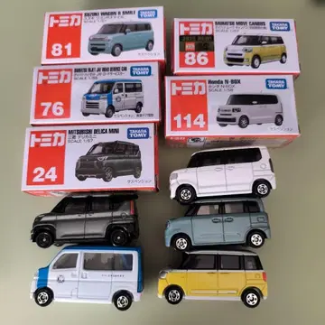 새상품 개봉품 토미카 경차 미니카 5대 묶음 판매