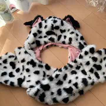 101마리 강아지 퍼캡 팬캡 머플러