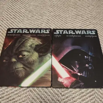 [새상품급 레어 블루레이] 스타 워즈 스틸북