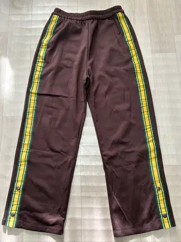 1회 착용 니코앤드 팬츠 저지 L 이지 팬츠 플레어 브라운