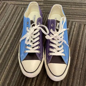 Converse 파랑 보라색 스니커즈