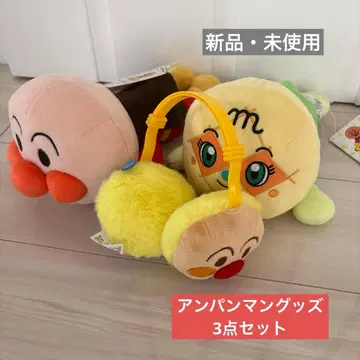 호빵맨 봉제 인형 귀도리 세트 판매