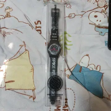 SPIKE RECORDINGS 손목시계 블랙 (중고)와 덤