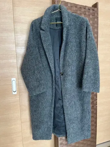 JEANASIS 그레이 체스터 코트 F