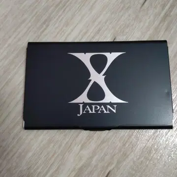 X JAPAN 명함지갑 카드 케이스 블랙