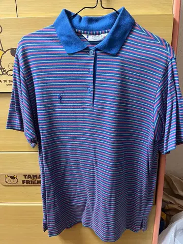 FUKUZO 스트라이프 피케 셔츠 사이즈 36 요코하마 모토마치 브랜드