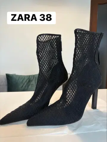 ZARA 메쉬 부츠 38