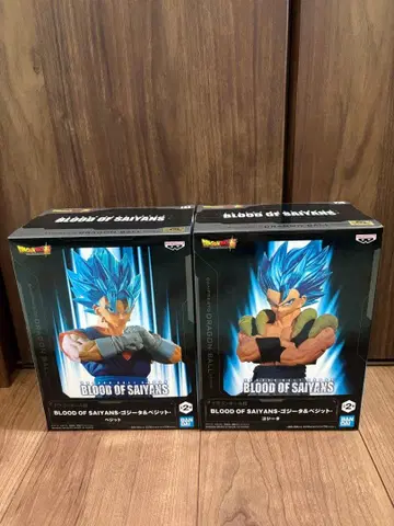 BLOOD OF SAIYANS 드래곤볼 슈퍼 피규어 2체 세트