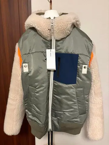 sacai 사카이 플리스 자켓 보아 자켓