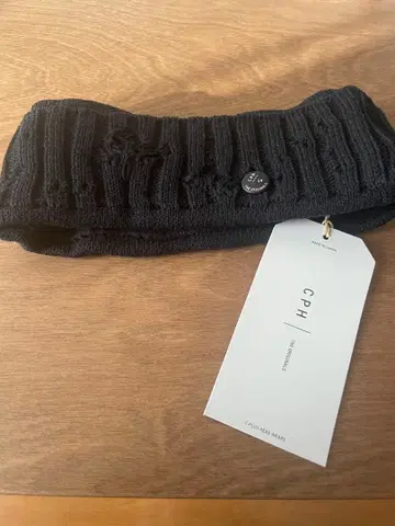 CPH 데미지 헤어밴드 블랙