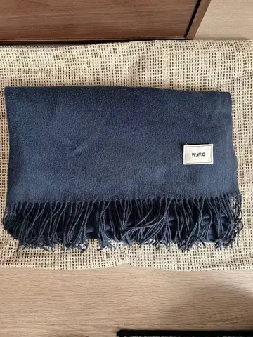 [초특가] WHO'S WHO gallery 머플러 네이비