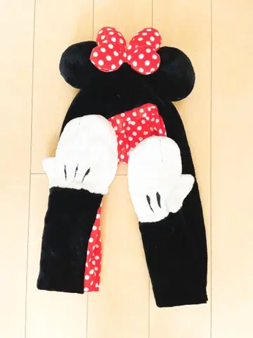 디즈니랜드 시 미니 마우스풍 플리스 모자