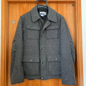 뉴 잉글랜드 그레이 울 자켓 MR
