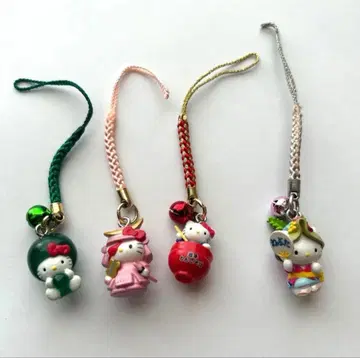 레어 홋카이도 도호쿠 한정판 지역 한정 키티 4종 세트