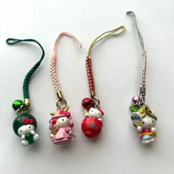 레어 홋카이도 도호쿠 한정판 지역 한정 키티 4종 세트