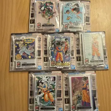 드래곤볼 40주년 제일복권 F상 아크릴 스탠드 7점 세트