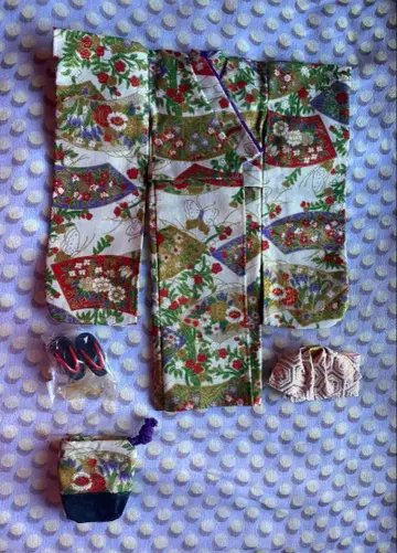 1 제니 옷 갈아입히기 인형 타카라 기모노 세트