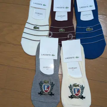라코스테 LACOSTE 삭스 5족 세트