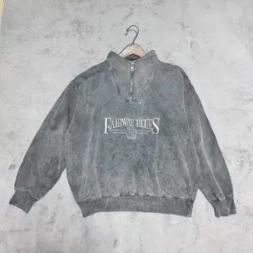 USA제 FAIRWAY BLUES 맨투맨 XL 로고 자수