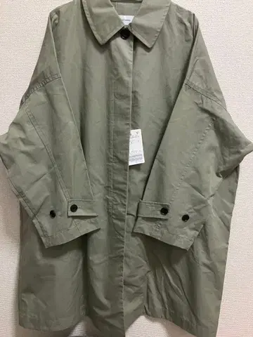 저널 스탠다드 하이 카운트 와이드 스텐 코트 미사용 택 포함