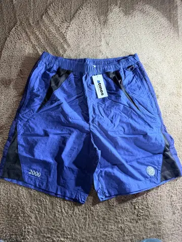 atmos 파랑 나일론 숏팬츠