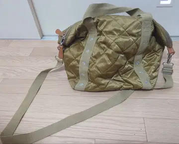 BRAMS 퀼팅 숄더백 올리브