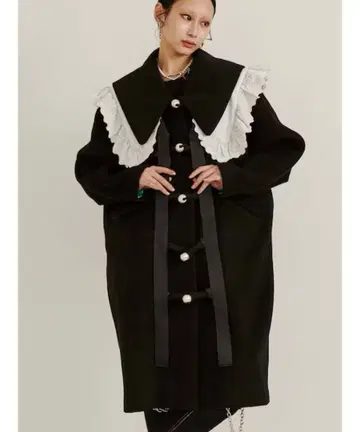 PAMEO POSE 오페라 코트 블랙