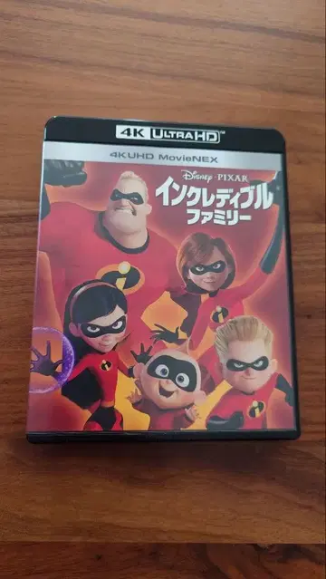 디즈니 픽사 인크레더블 패밀리 4K UHD 블루레이