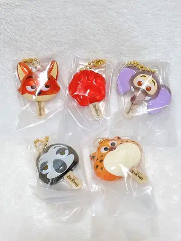 주토피아 아이스캔디 참 닉 가챠가챠