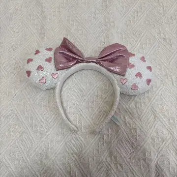 미니짱 머리띠 하트 무늬