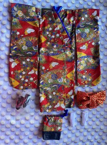 2 제니 옷 갈아입히기 인형 기모노 타카라