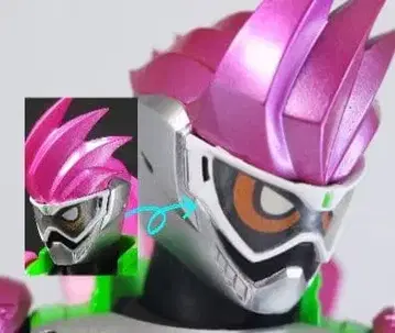 피규아트 가면라이더 이그제이드/겐무 복안 스티커 2장 세트