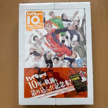하이큐!! 10th 크로니클 굿즈 포함