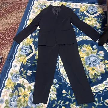 미사용 에스프리뮬 ESPRITMUR 미라인 팬츠 수트 13호 블랙