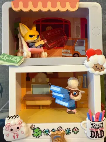 팝마트 주토피아 하이라이트 모먼트 시리즈 세트