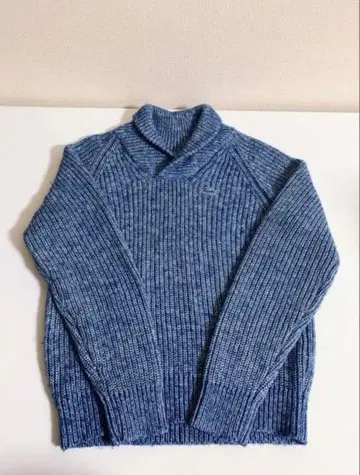 Lacoste 터틀넥 니트 스웨터 블루 계열