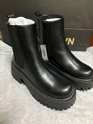 로데오 크라운 블랙 사이드 고어 부츠 L 사이즈