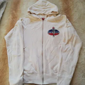 HYSTERIC 후드 부착 후드티 화이트